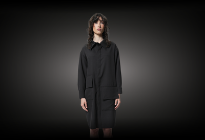 Рубашка-платье с карманами